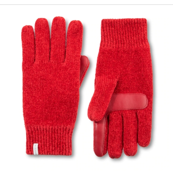 Isotoner Women's Chenille Smart Tech  Solid Glove - Picture 1 of 6